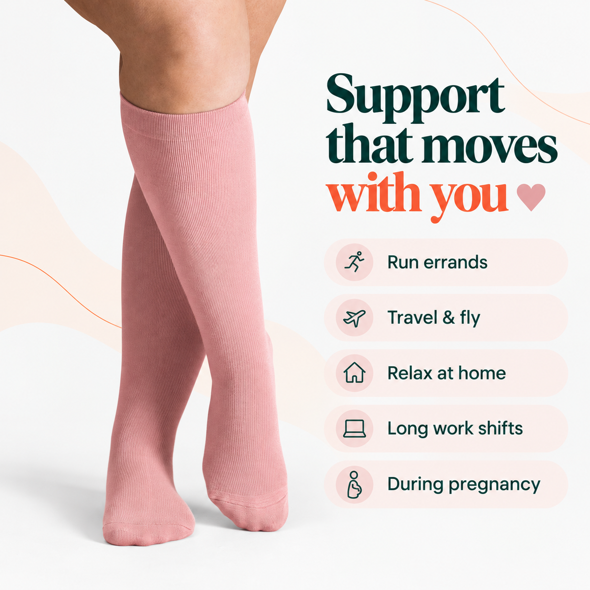 Bamboo Compression Soxlees